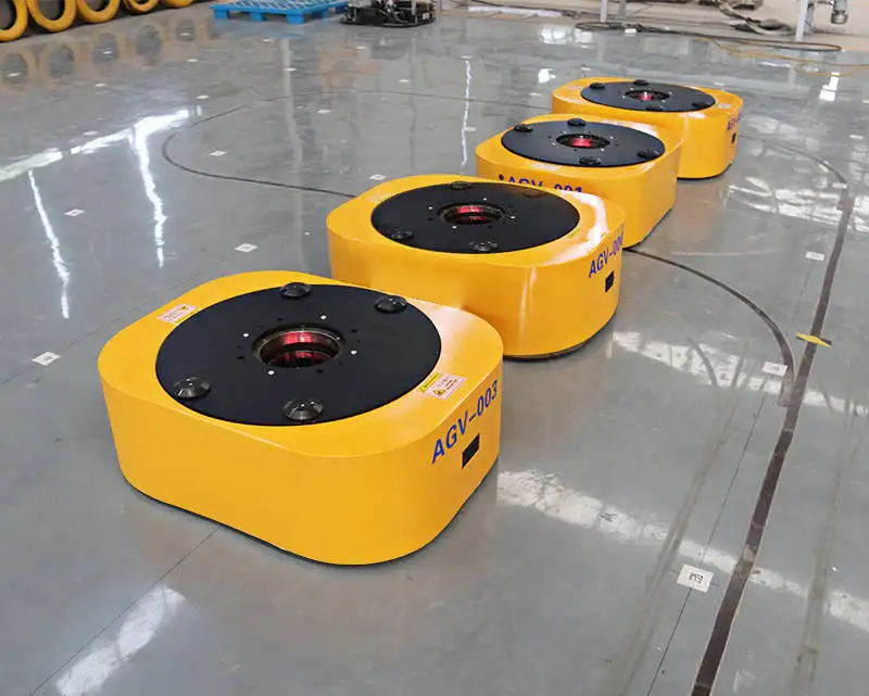 佰凡AGV潛伏式運(yùn)載車(chē)應(yīng)用案例(圖1) 佰凡AGV潛伏式運(yùn)載車(chē)應(yīng)用案例(圖1)